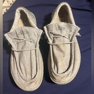 Wally Stretch Fleece Hey Dudes Grey size 13